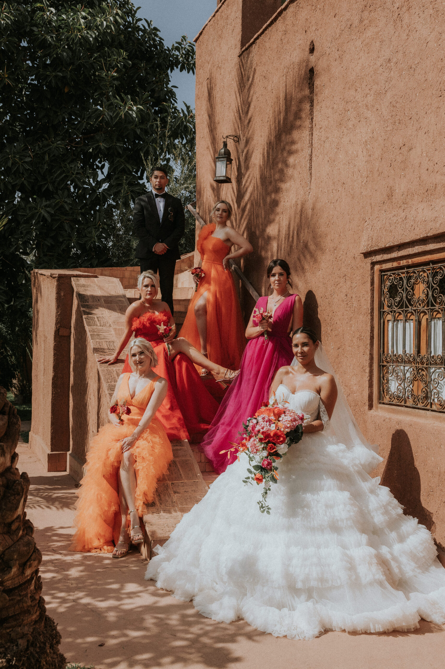 Bridal Makeup and Hair Bridesmaids Hair and Makeup Marrakesh Destination Wedding